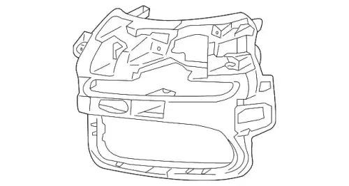Решетка бампера PORSCHE 970505663001E0