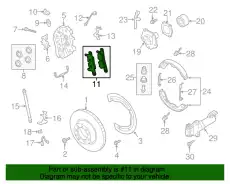 Тормозные колодки дисковые PORSCHE 99135293902