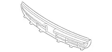 Решетка бампера PORSCHE 970505541021E0