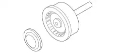 РОЛИК ОТВОДНОЙ 94610211730 PORSCHE