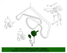 РОЛИК ОТВОДНОЙ 94610211730 PORSCHE