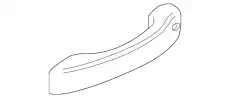 Ручка двери PORSCHE 95553103000G2X