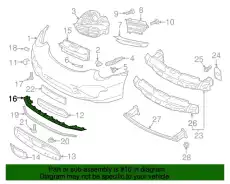 СПОЙЛЕР 991505525011E0 PORSCHE