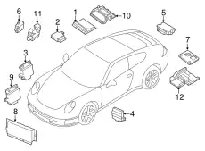 ТРАНСФОРМАТОР НАПРЯЖЕНИЯ 7PP959663 PORSCHE