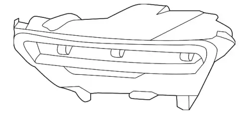 Фара противотуманная PORSCHE 95B941700B