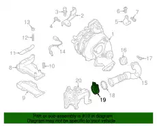 ХОМУТ 95811154804 PORSCHE