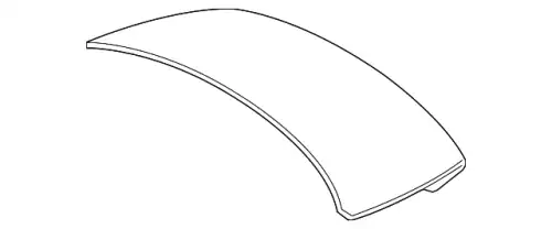 ПАНЕЛЬ-КРЫШКА БАГАЖНИКА XR854127 JAGUAR