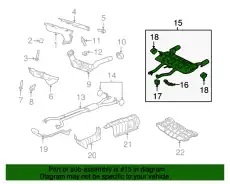 SILENCER-EXHAUST C2P24866 JAGUAR