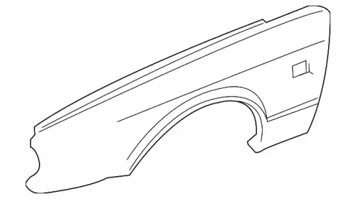 Крыло JAGUAR C2C25397