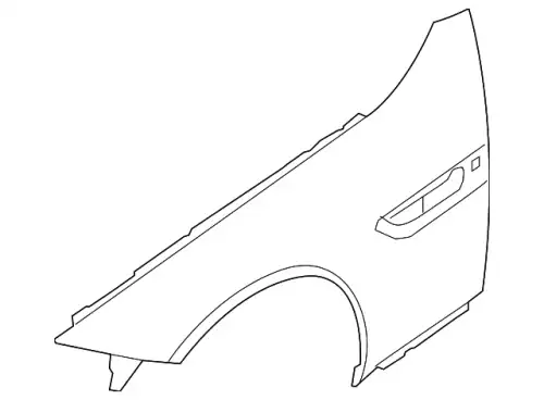 Крыло JAGUAR C2P21671