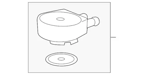 COOLER-OIL JDE28254 JAGUAR