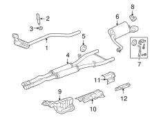 SILENCER-EXH RR ASSY C2Z25985 JAGUAR