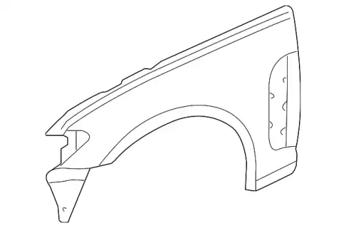 Крыло JAGUAR C2Z16959