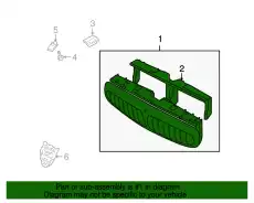 Решетка радиатора JAGUAR C2S38387
