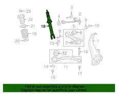 DAMPER-SUSPENSION C2Z27770 JAGUAR