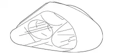 Фонарь габаритный JAGUAR C2S40487