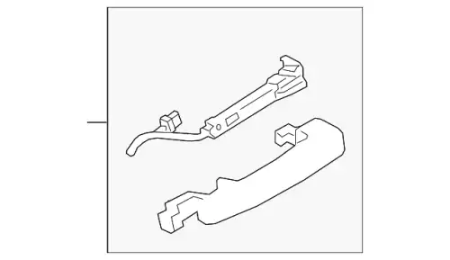 Ручка двери JAGUAR C2D32281LML
