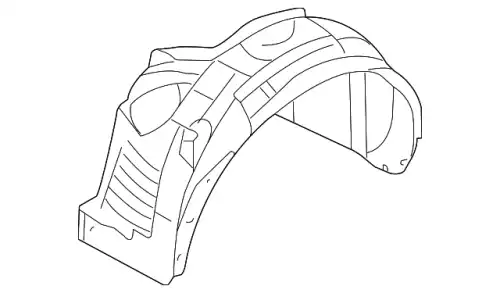 Подкрылок JAGUAR C2Z3479