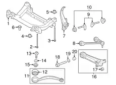 Рычаг подвески JAGUAR T2R5102