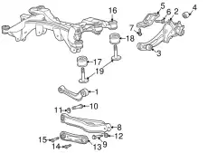 Рычаг подвески JAGUAR C2S24713