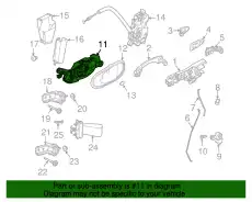 Ручка двери JAGUAR C2C5121