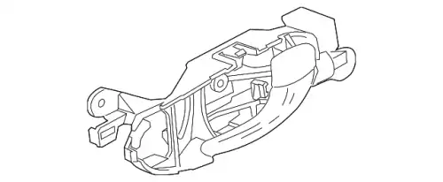 Ручка двери JAGUAR C2C5121