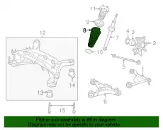 ПРУЖИНА-ПОДВЕСКА XR847221 JAGUAR