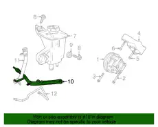 Шланг ГУР JAGUAR C2C41604