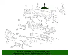 РЕШЕТКА-ДИНАМИК C2Z1835LEG JAGUAR