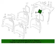 COVER-STOWAGE T2R8174LAA JAGUAR