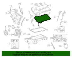 Прокладка клапанной крышки JAGUAR C2S34512