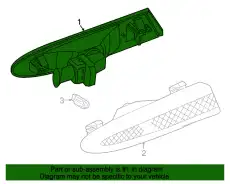 Фонарь габаритный JAGUAR C2C35377