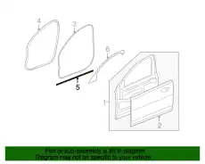 Уплотнитель двери JAGUAR C2Z3066