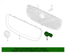 BADGE & CARRIER C2D31237 JAGUAR