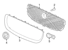 BADGE & CARRIER C2D31237 JAGUAR