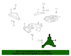 ОПОРА-КРОНШТЕЙН КРЕПЛЕНИЯ C2S46690 JAGUAR