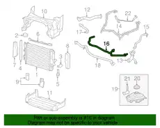 патрубок C2Z21527 JAGUAR