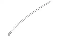 Уплотнитель двери JAGUAR C2S45126