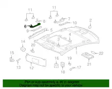 ПОРУЧЕНЬ C2Z11334AMN JAGUAR