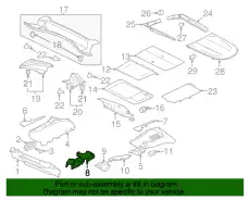 BLOCK-SUPPORT T2R9852 JAGUAR
