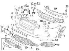 ПРОКЛАДКА-УПЛОТНЯЮЩАЯ C2Z18832 JAGUAR