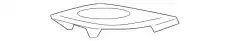 GRILLE-SPEAKER C2Z25841LHJ JAGUAR