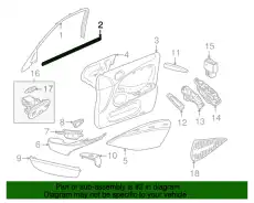 Уплотнитель двери JAGUAR XR816312