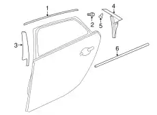 MOULDING C2D29351 JAGUAR