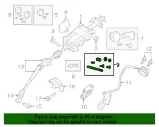 КОМПЛЕКТ-КРЕПЛЕНИЕ C2C11695 JAGUAR