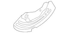 SHIELD-DISC T2R9925 JAGUAR