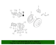 Гайка ступицы JAGUAR JZN100035