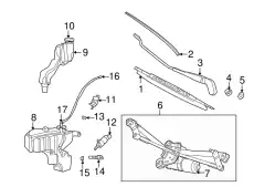 Щетка стеклоочистителя C2S39930 JAGUAR 550/22'' мм/"