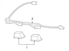  ФОНАРЬ КРЫШКИ БАГАЖНИКА C2Z5592 JAGUAR