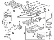 ПРОБКА СЛИВНАЯ JAGUAR AJ88461